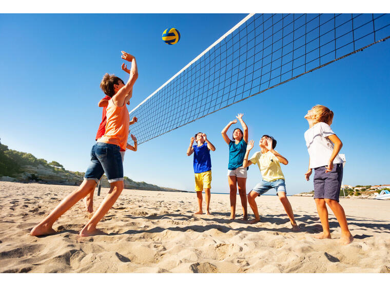 SunVolley® "LC" Beach  Volleyball Set 