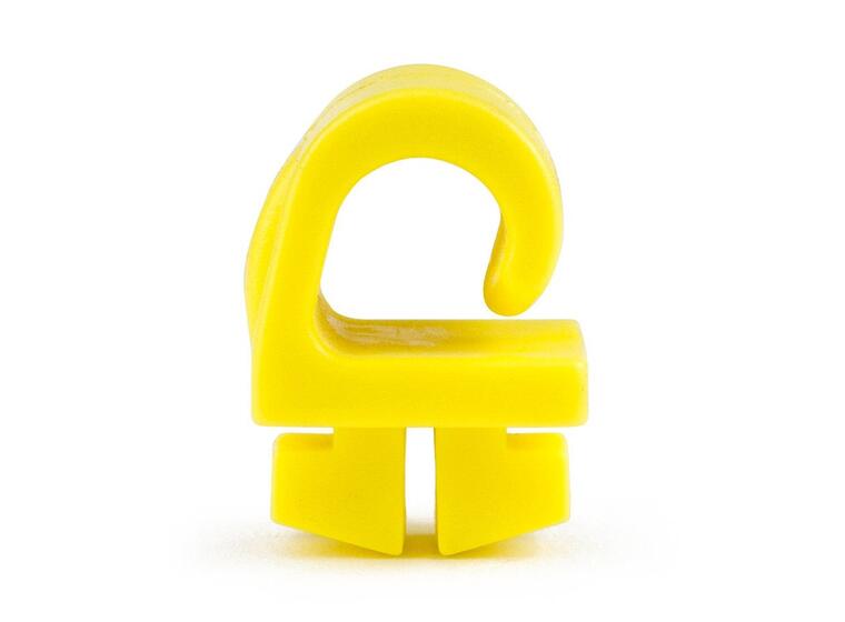 Verkkokoukku 10 kpl | 19x19x26 mm | Keltainen 