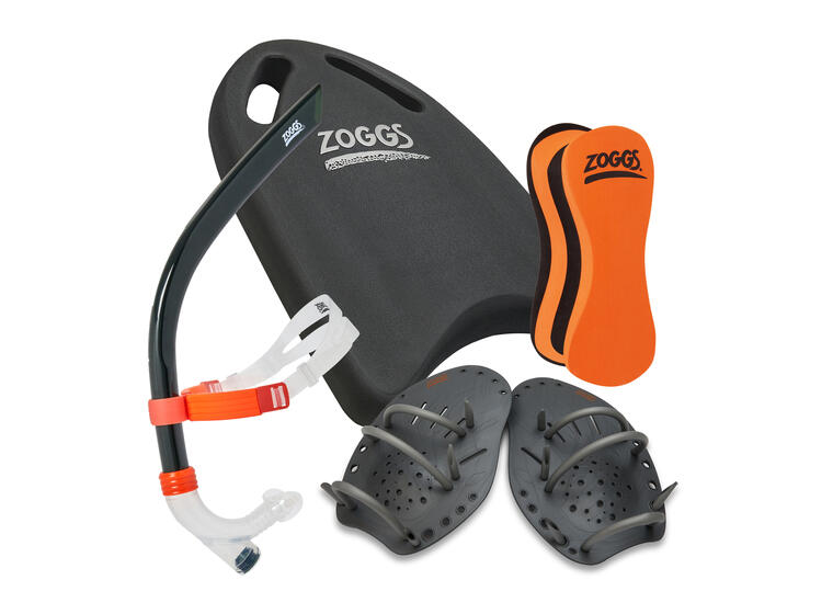 Zoggs Utstyrspakke Kickboard / Pullbuoy / Snorkel / Padlere 