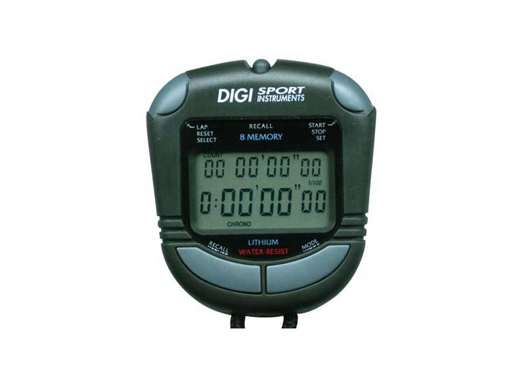 Digi Sport - Sekuntikello Roiskeen- ja iskunkestävä