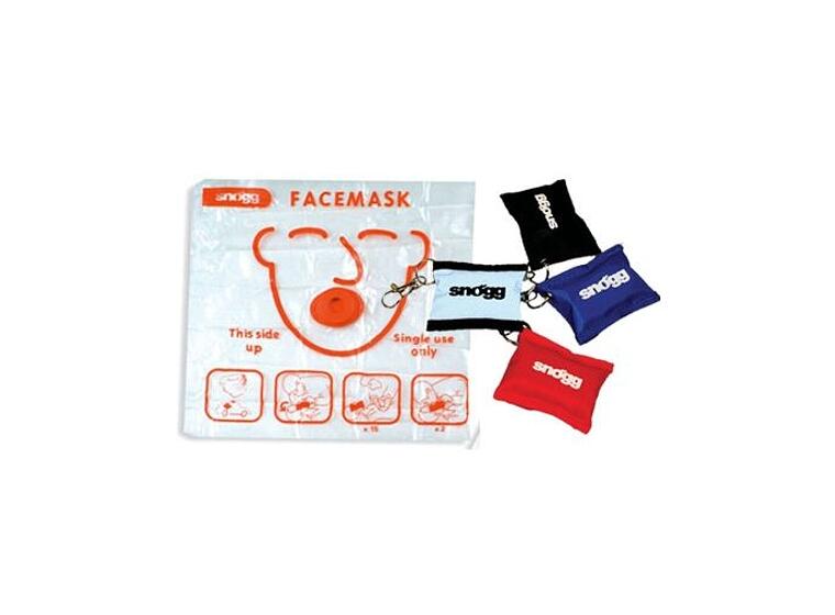 Facemask med nøkkelring Enveisventil 