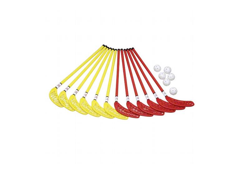 Innebandykøller Unihoc Kids 80 cm. Sett 10-13 år. Rett blad12 køller, 6 baller 