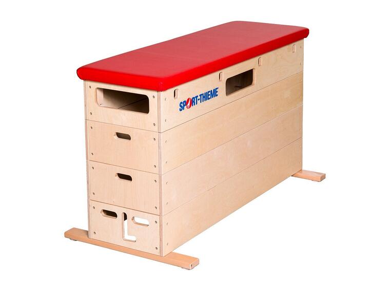 Sport-Thieme | Hyppyarkku Multiplex 4-osainen | 150x50x90 cm | Ilman pyöriä 