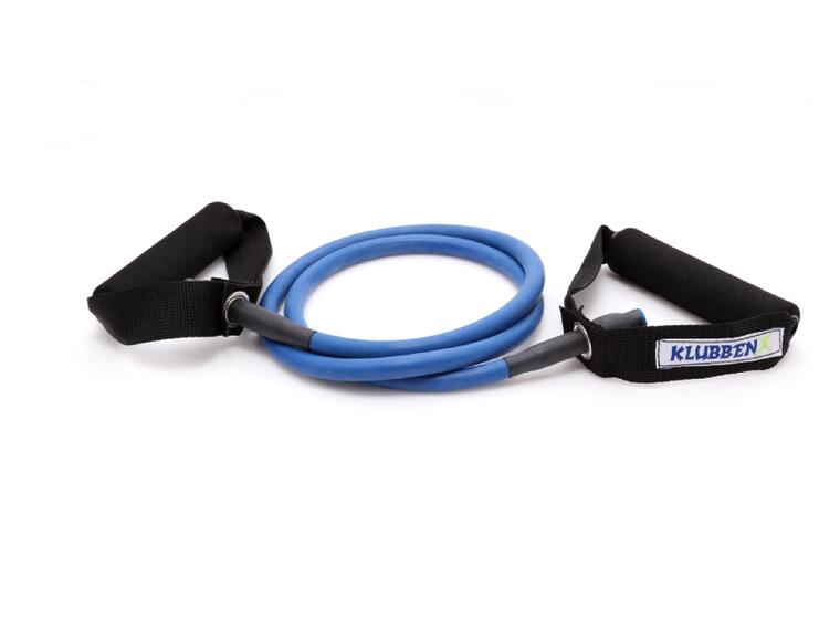 Stretch-Tube Deluxe - 140 cm Blue - Heavy Resistance - Logo Print 
