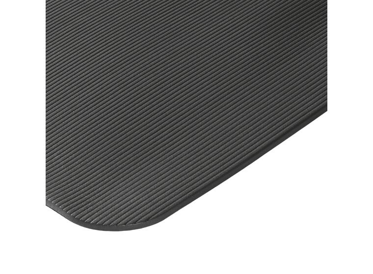 Airex Fitline | 180 x 60 x 1 cm | Harmaa Jumppamatto Ripustusrei'illä 