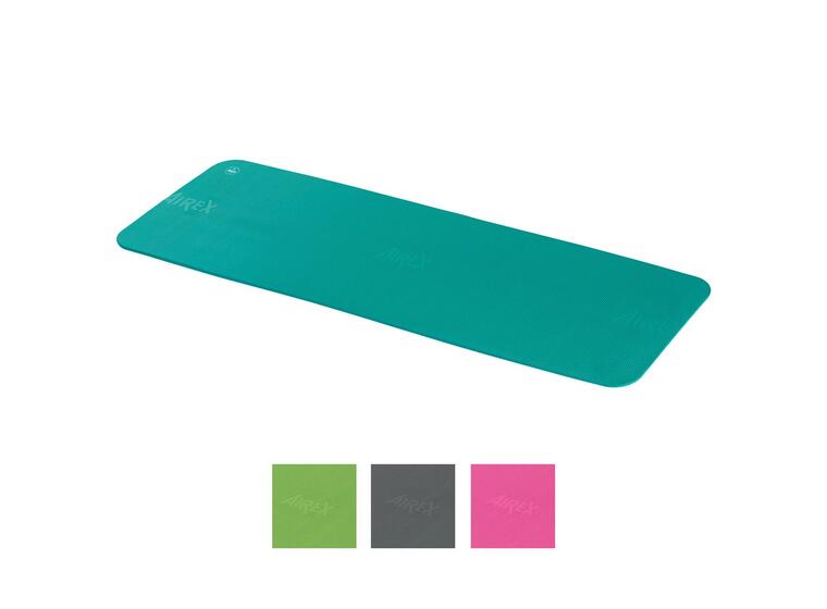 Airex Fitline matte 180x60x1 cm Treningsmatte med hull | Antrasitt 