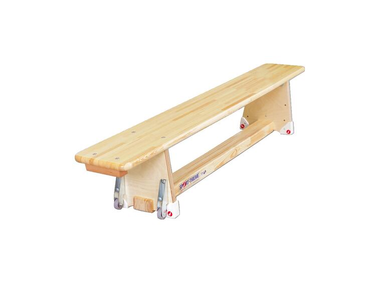 Sport-Thieme® Voimistelupenkki Original Kuljetuspyörillä 1,5 m-4,5 m 