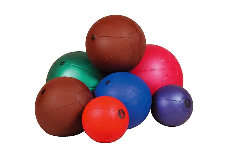 Togu® Medicine Ball made from  Ryton®, 1 kg, ø 21 cm, red 