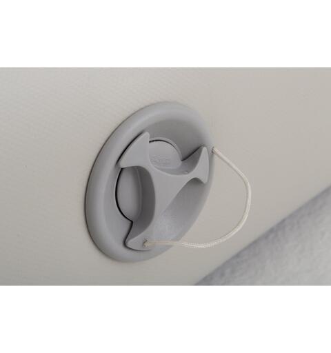 Venttiili | AirTrack-patjaan 1 kpl | Harmaa