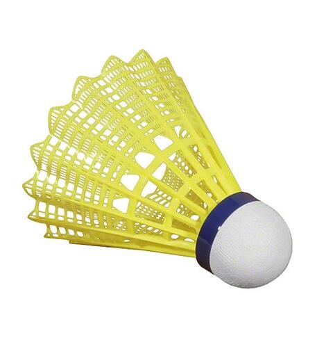 Badmintonball Shuttle 1000 - 6 stk Gul | Middels hastighet
