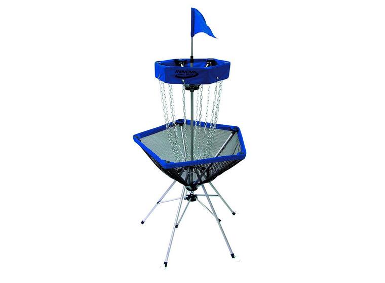 Guru Disc Golf portabel kurv Mobilt frisbeegolf mål med bæreveske 