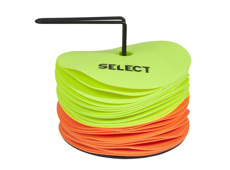 Select Makeringsmattesett 12 gule og 12 oransje markeringsmatter 