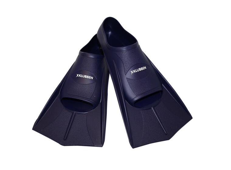 Silicone Training Fin - Short Blade Navy Blue - 43-44 