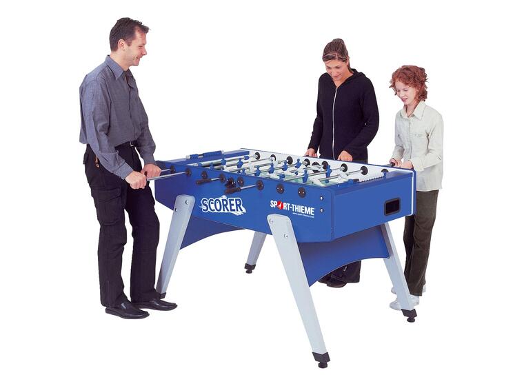 Sport-Thieme | Scorer Pöytäjalkapallo 143x125 cm | Teleskooppitangot 