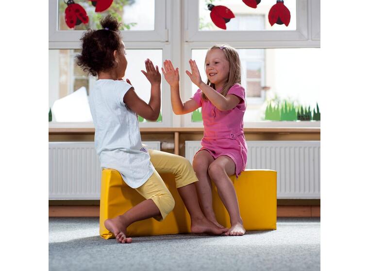 Sport-Thieme | Vaahtomoduuli Kuu 100x30x40 cm | Keltainen 