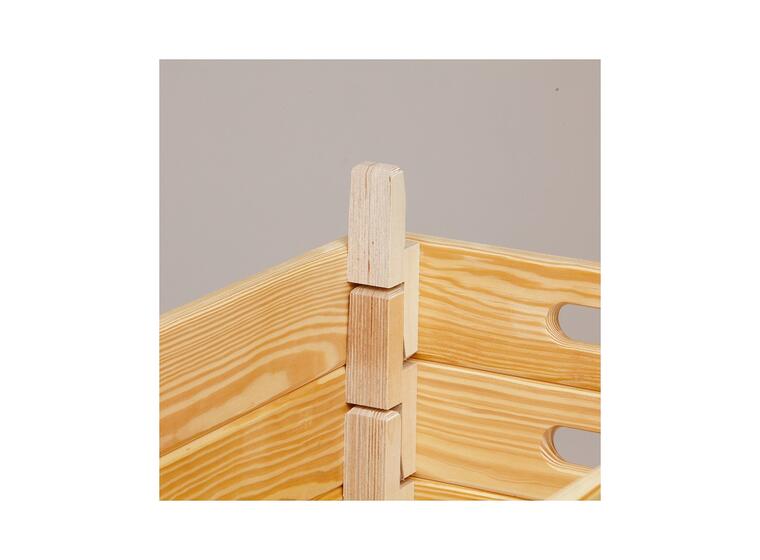 Sprangkasse Standard 4 delt Velg understell | TÜV/GS godkjent | Furu 