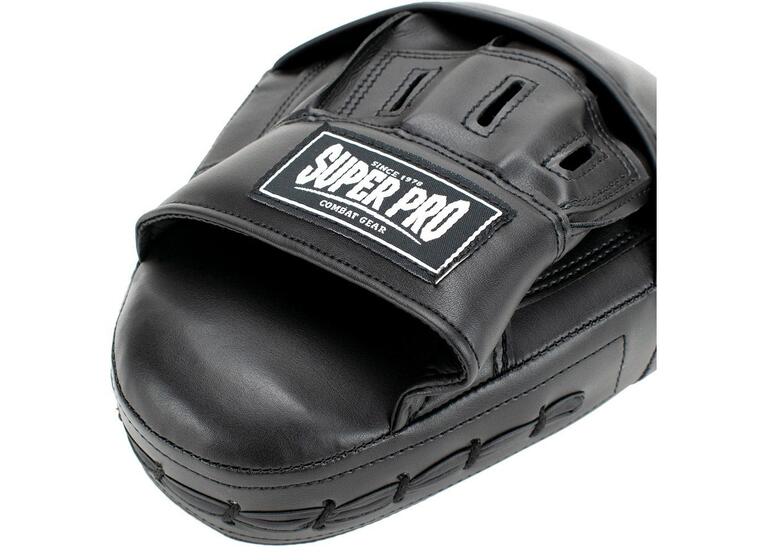 Super Pro Curved Punch Pads Black/ White 