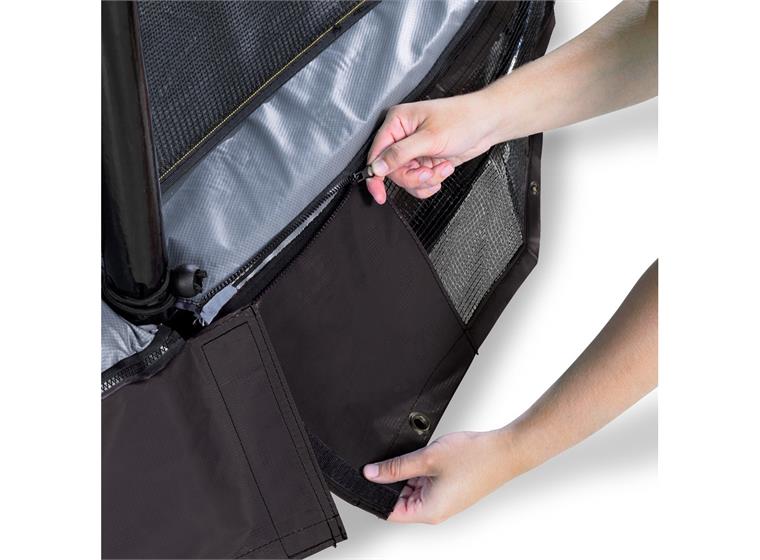 EXIT Elegant Premium maatrampoliini Halkaisija 427 cm | Musta