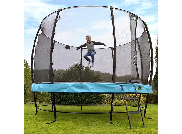 EXIT Elegant Premium trampoliini Halkaisija 427 cm | Musta