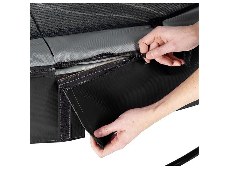 EXIT Elegant Premium trampoliini Halkaisija 427 cm | Musta
