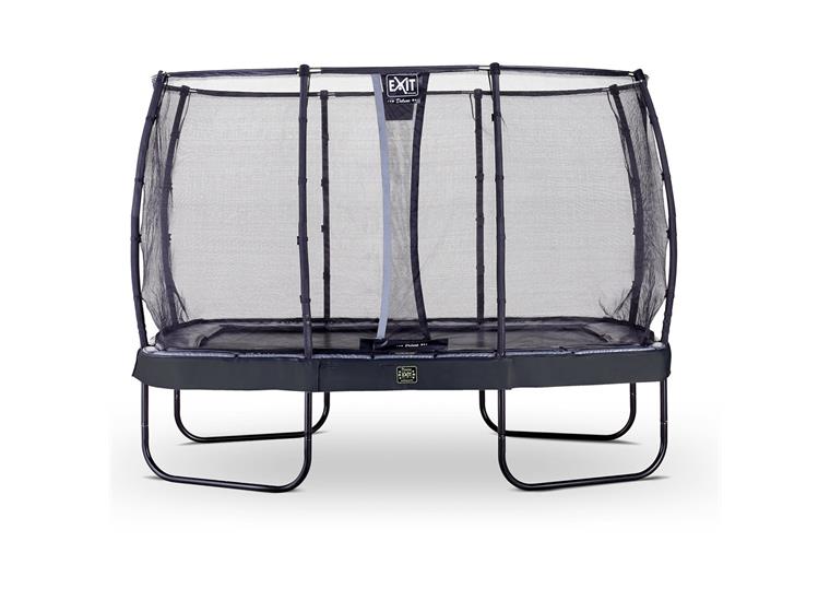 EXIT | Elegant Premium Trampoliini 244 x 427 cm | Musta