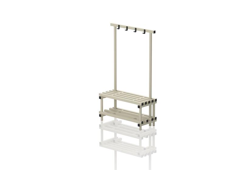 Henkaripenkki märkätiloihin 100 cm Beige 100 cm 
