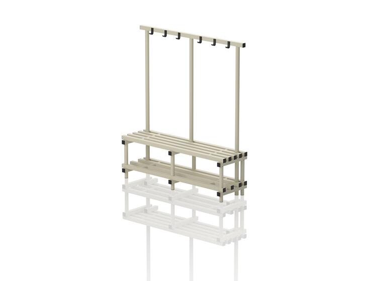 Henkaripenkki märkätiloihin 100 cm Beige 200 cm 