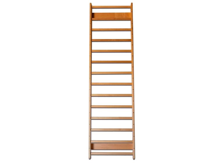 Klubben Premium Ribbevegg 265 x 75 cm 1 seksjon | Avstand 15,5 cm | Bøk 