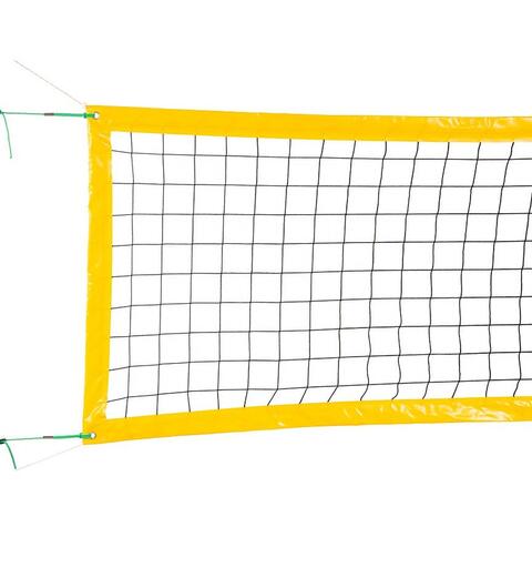 Rantalentopalloverkko 8,5 m 16 x 8 m kentille, s&#228;&#228;nkest&#228;v&#228;, solmuton