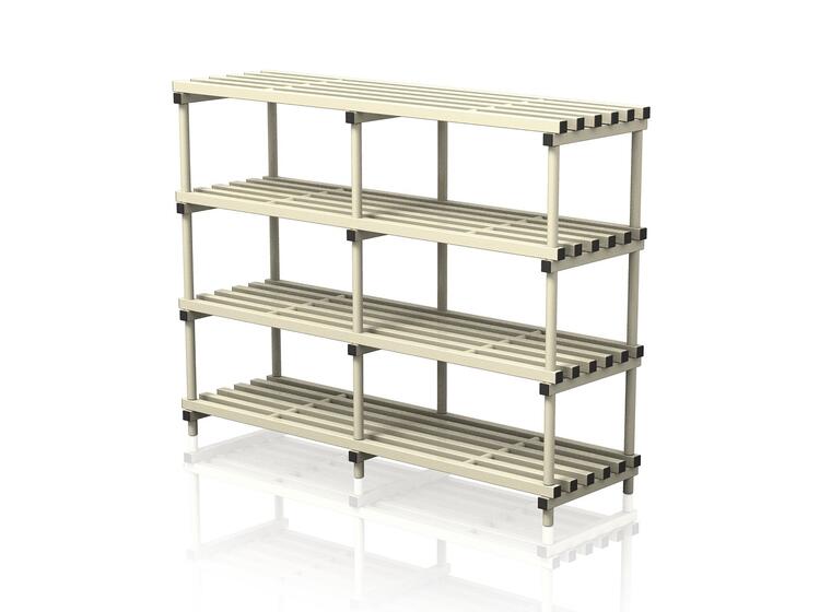 Vendiplas | Hylly 153x200x60 cm | Beige 