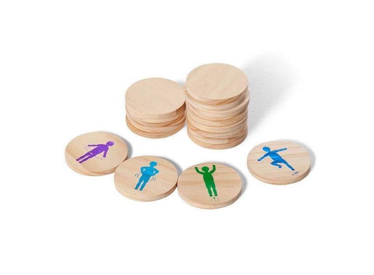 BS Toys | Tanssipeli 18 Kiekkoa | Säilytyspussi | Ohjeet 