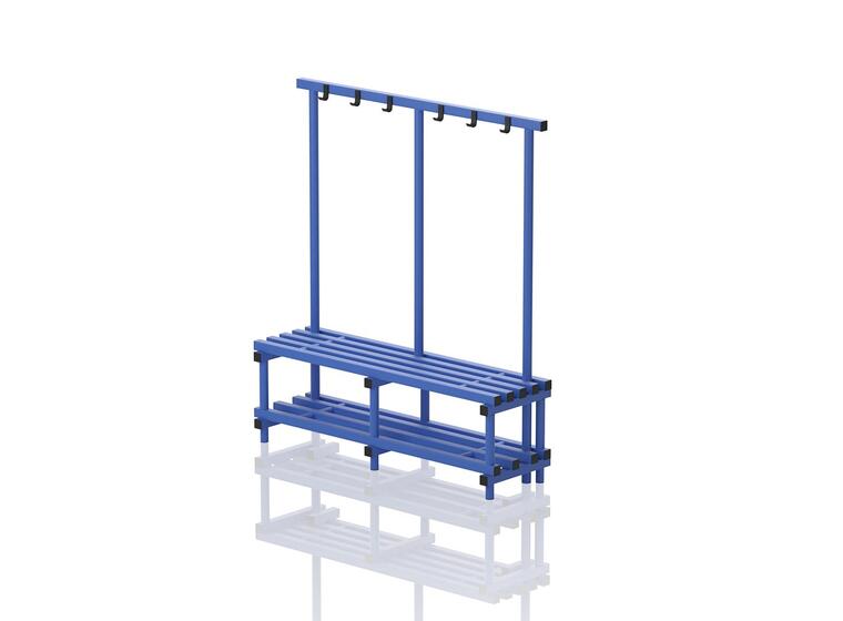 Benches with hanger sinle 200 x 45 x 170 cm 