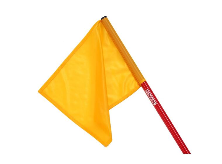 Dommerflagg Polanik Gul For Friidrettskonkurranser 
