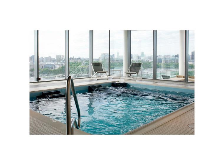 Endless Pools DUAL PROPULSION Allas kahdella vastavirtauksella