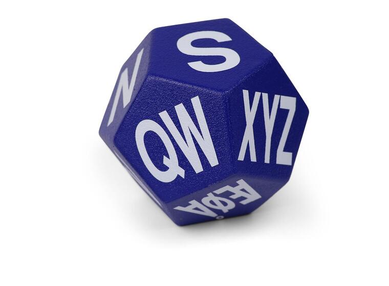 Matematikk ball Blue 