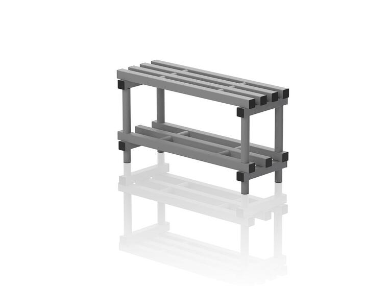 Penkki märkätiloihin 90 cm Harmaa 35 cm Leveys 35 tai 45 cm 