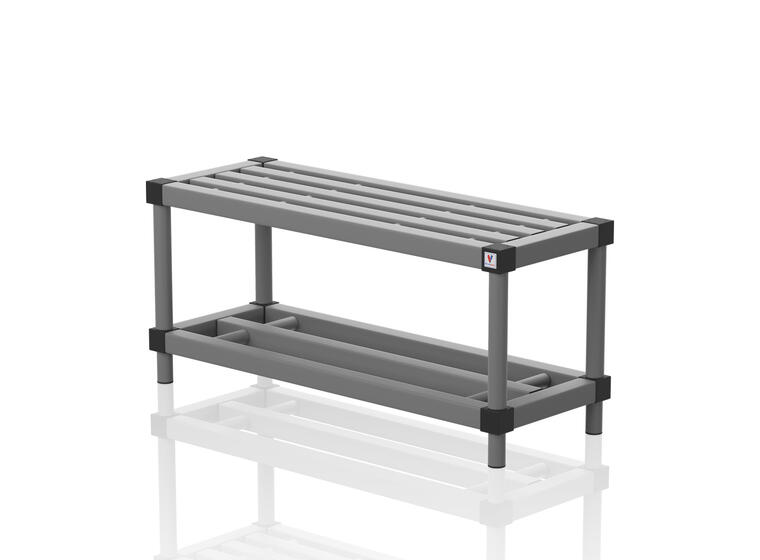 Penkki märkätiloihin 90 cm Harmaa 35 cm Leveys 35 tai 45 cm 