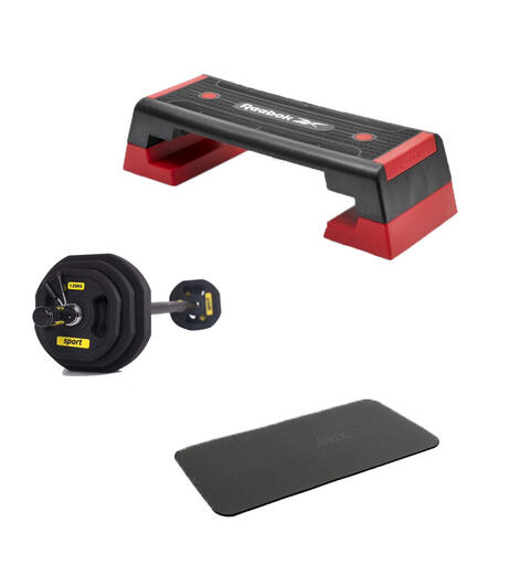 Reebok - Hjemmetrening Step | Rep Set | Treningsmatte