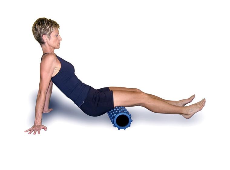 RumbleRoller Foam Roller Svart Skumrulle i ulike størrelser 