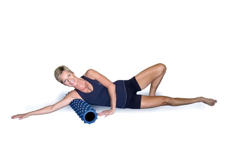 RumbleRoller Foam Roller Svart Skumrulle i ulike størrelser 