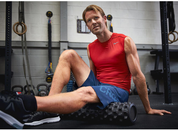 RumbleRoller Foam Roller Svart Skumrulle i ulike størrelser 