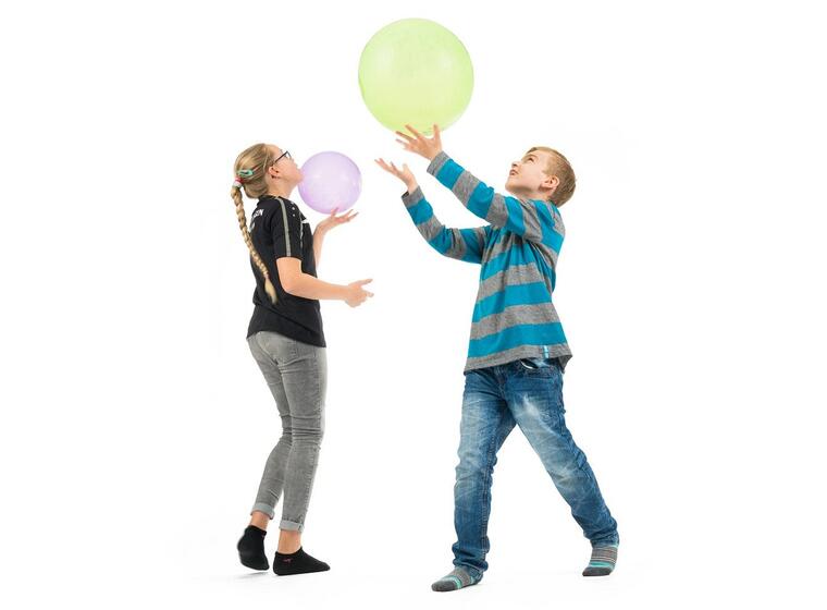 Slow Motion ball 25 cm Grønn/Lilla (par) 