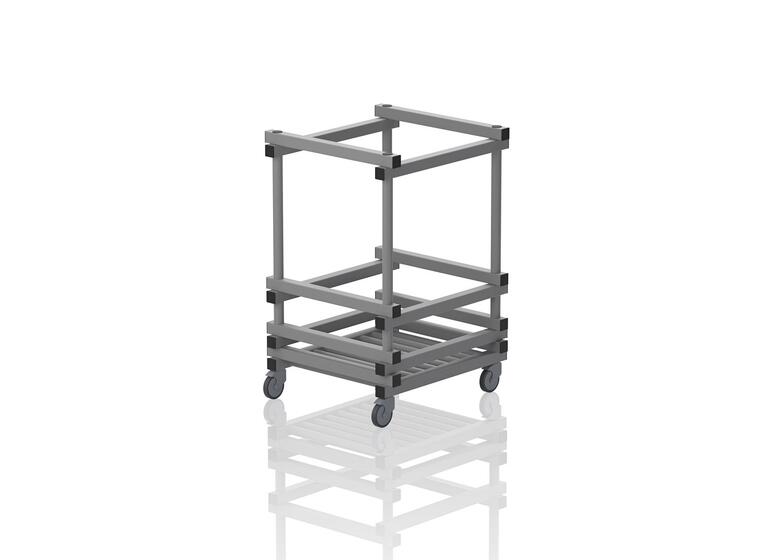 Small noodles trolley Grey 