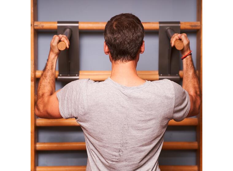 Utstyr til ribbevegg - Chin-up dip bar Pull-up stang 70 cm 