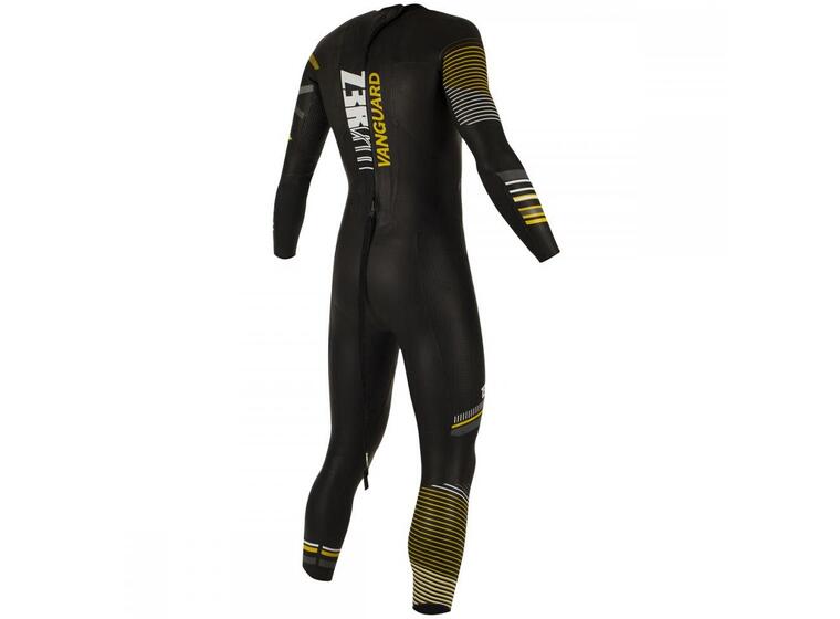 Våtdrakt herre ZEROD Vanguard M/Large Triathlon | Open Water - Svart/Gul 