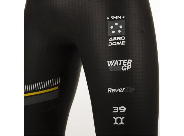 Våtdrakt herre ZEROD Vanguard M/Large Triathlon | Open Water - Svart/Gul 