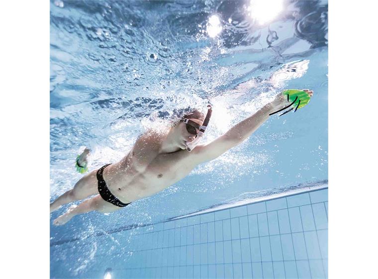 Arena Elite Finger Paddle Svart 