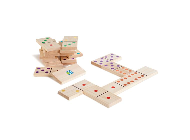 BS Toys | Jättikokoinen Dominopeli Puinen 