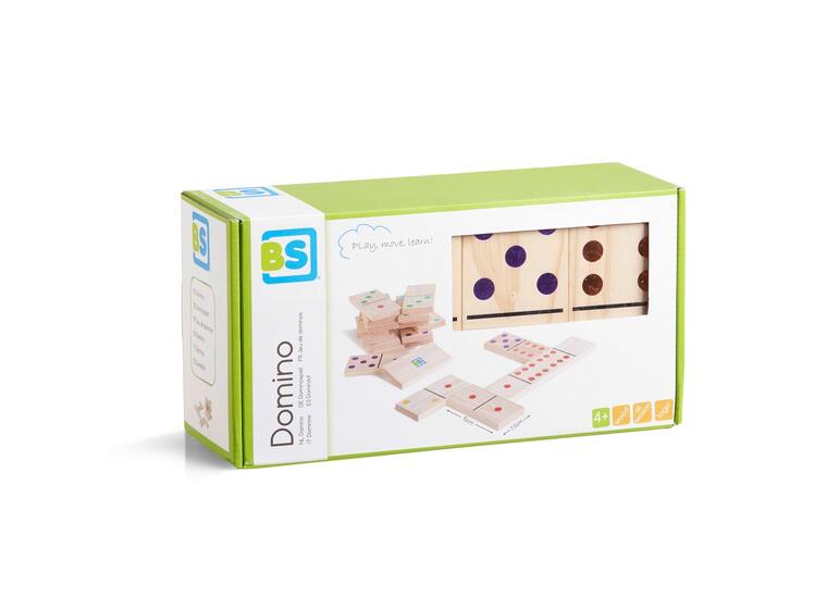 BS Toys | Jättikokoinen Dominopeli Puinen 