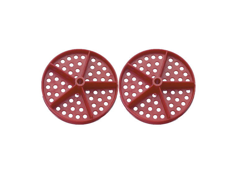 Banetau Vinger 100mm Röd Vingesett (1/1+1/2) 